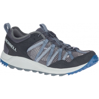 Merrell Trail Running Shoes Wildwood Aerosport Stone Grey Men